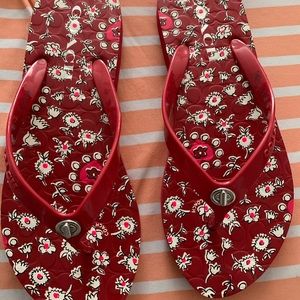 Coach flip flops